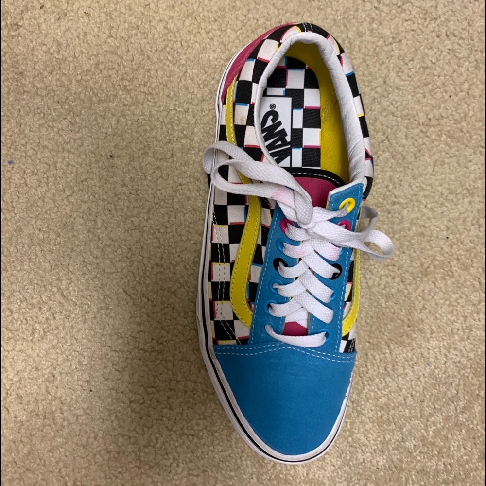 Multi Color Vans